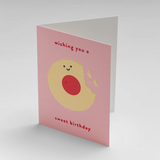 Kartka / Wishing you a sweet birthday